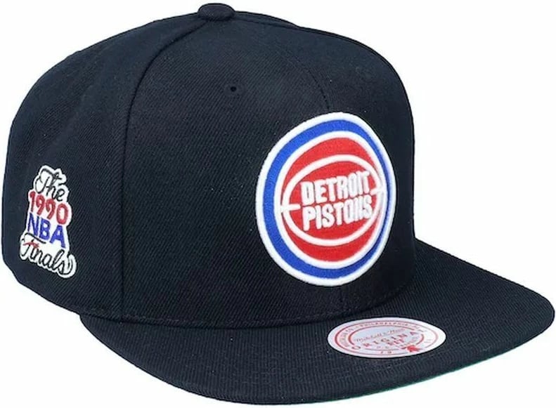 Kapelë Mitchell & Ness NBA Detroit Pistons Top Spot Snapback për Meshkuj, Blu Marin