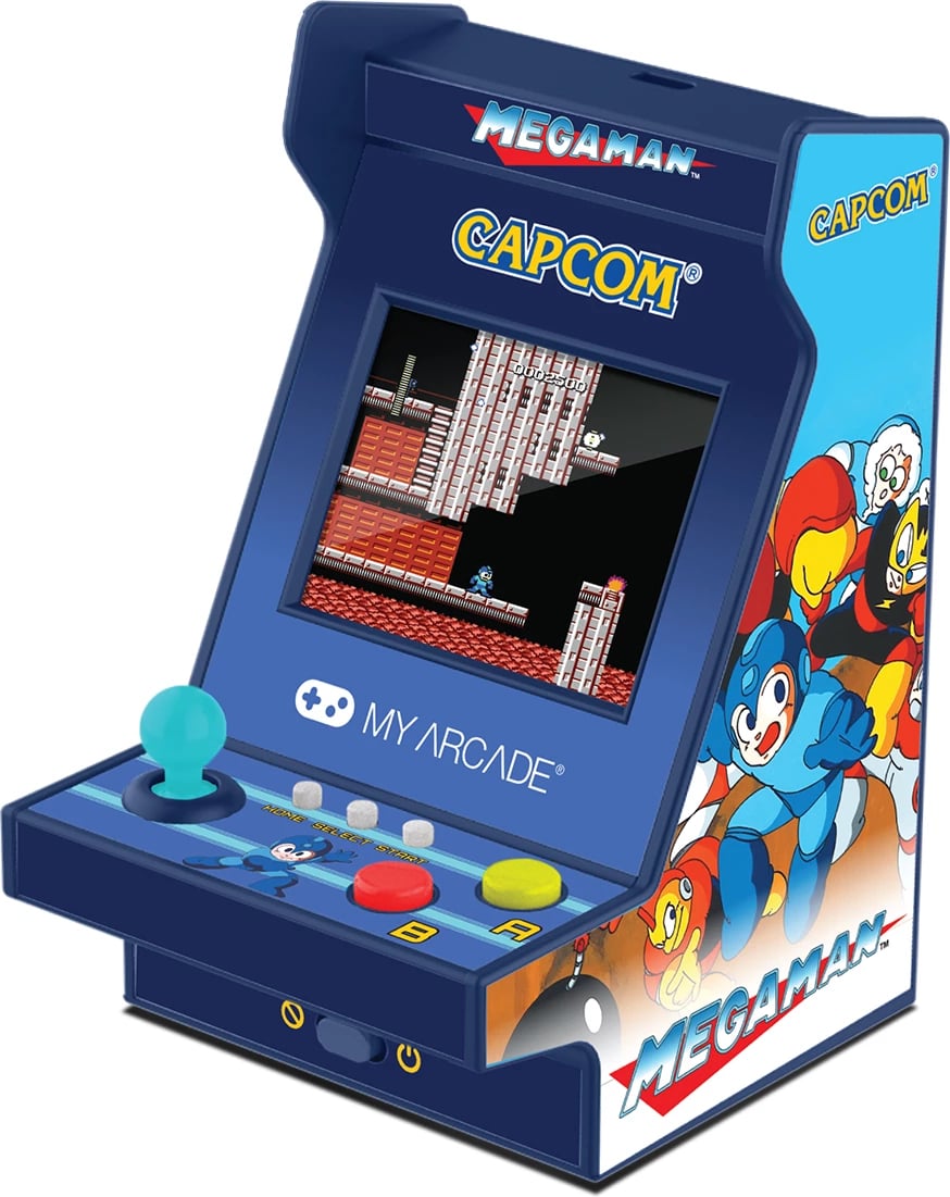 Paisje portative lojërash Megaman, My Arcade Nano Player, 4.5", 6 lojëra