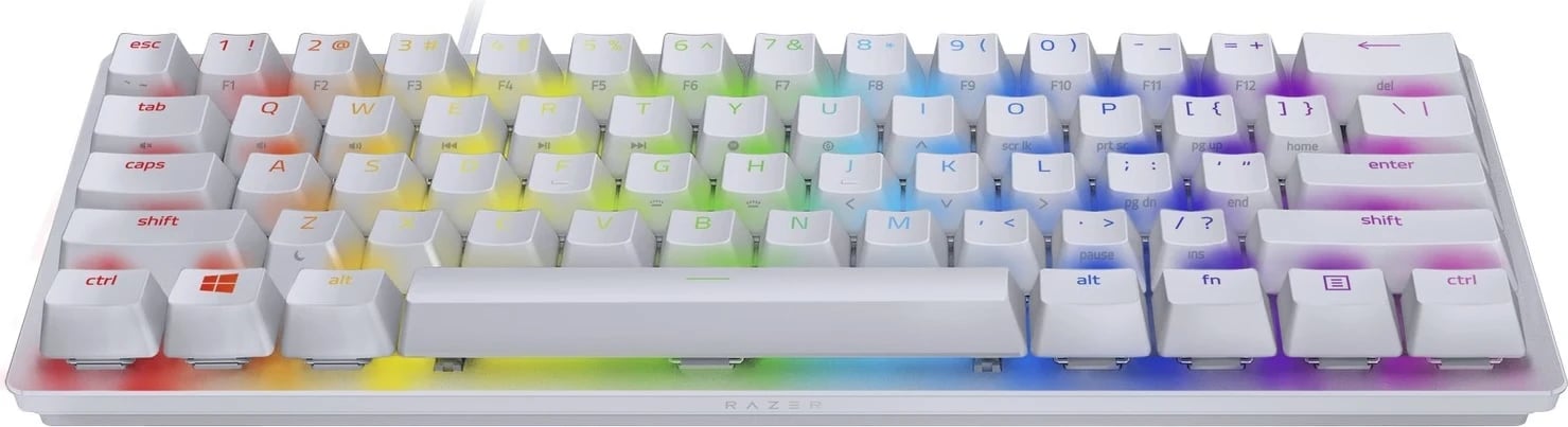 Tastierë Razer Huntsman Mini, e bardhë