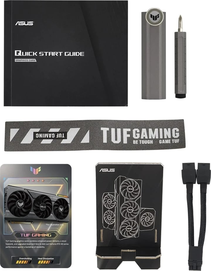 Kartë grafike ASUS, TUF Gaming RTX 4070 SUPER