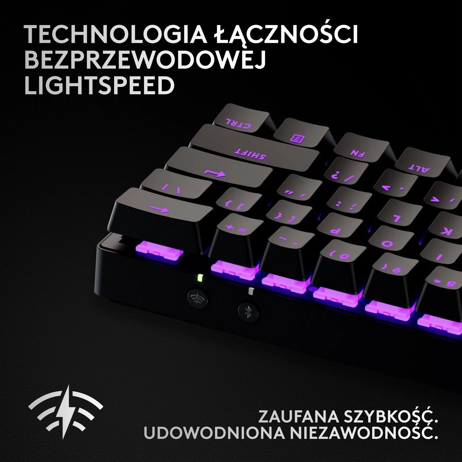 Tastierë Logitech G Pro X 60 Lightspeed, RGB, e zezë