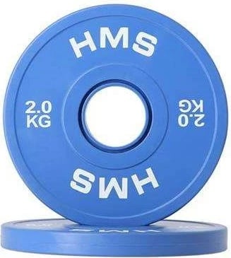 Pesha olimpike HMS CBRS20, 2x2kg, Blu