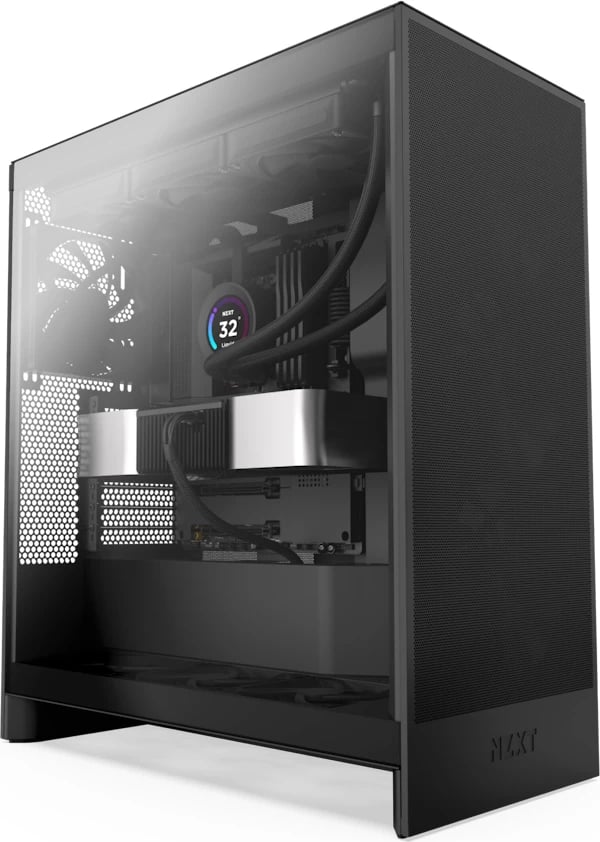 Kasë kompjuteri NZXT H7 Flow (CM-H72FB-01) - e zezë