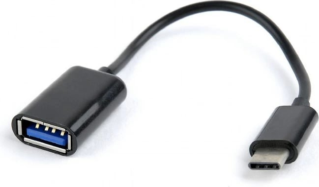 Kabëll Gembird A-OTG-CMAF2-01, 0.2 m, USB C, USB A, e zezë