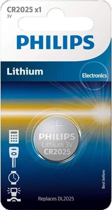 Philips Bateria CR2025 mini Litium