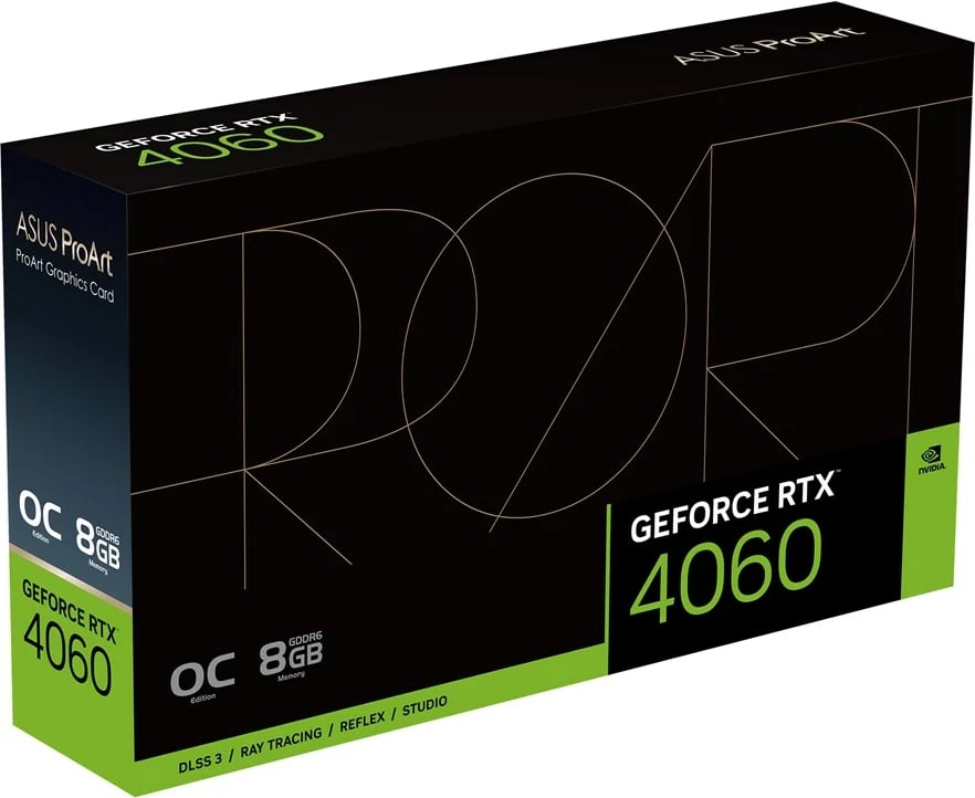 Kartë grafike ASUS ProArt, NVIDIA GeForce RTX 4060, 8GB GDDR6