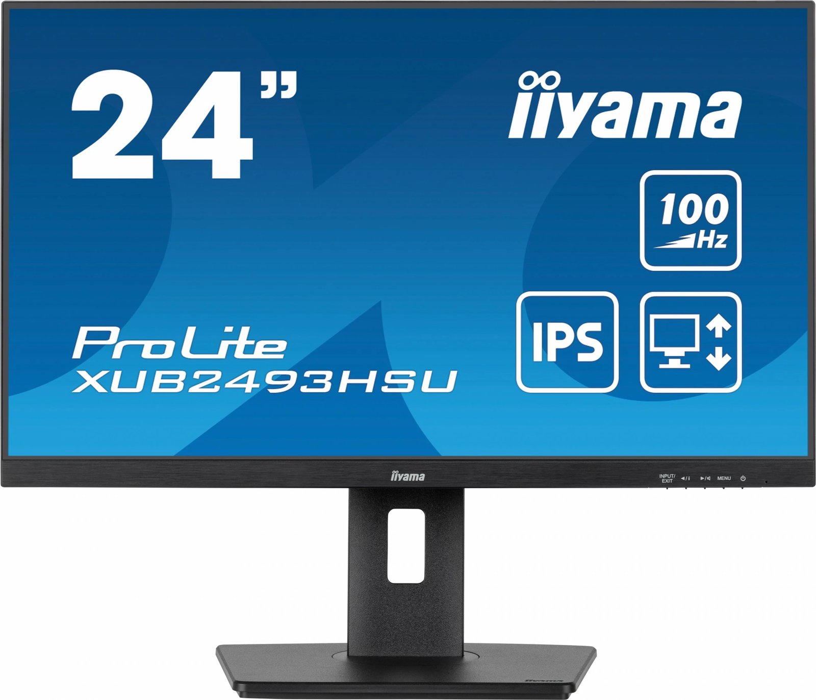 Monitor iiyama ProLite, 23.8", Full HD, LED, 1 ms, i zi