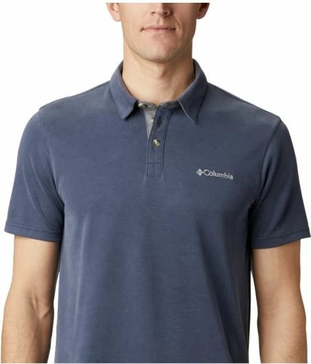 Polo për meshkuj Columbia, blu marine