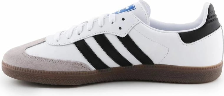 Këpucë adidas Samba OG M B75806 për meshkuj, të bardha