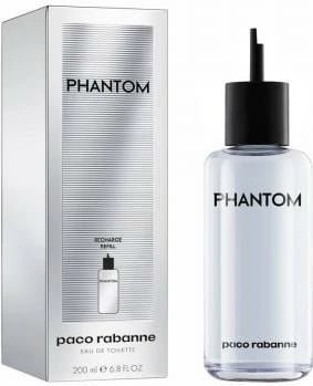 Eau De Toilette Paco Rabanne Phantom, shishe rimbushëse, 200 ml