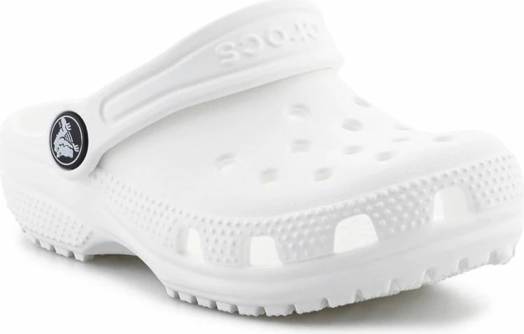 Papuqe Crocs për fëmijë, të bardha