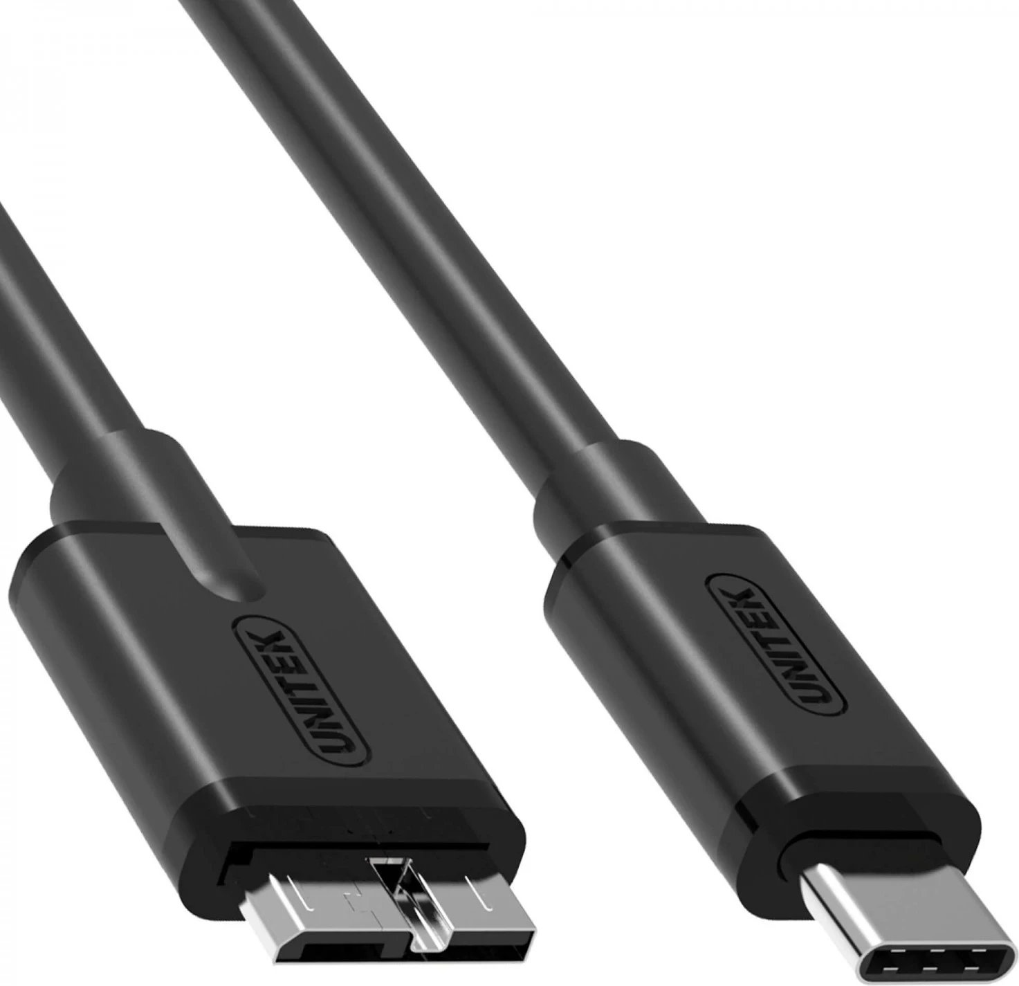 Kabllo Unitek USB-C, 1m,  e zezë