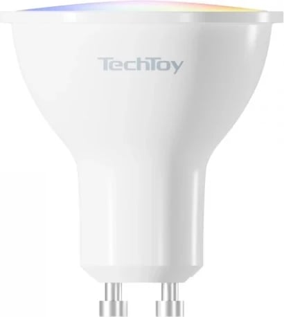 Smart llampë Tesla GU10 4.5W TechToy RGB, Milky