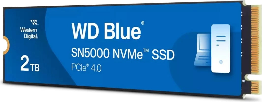 SSD WD Blue SN5000, 2 TB, M.2 PCI Express 4.0