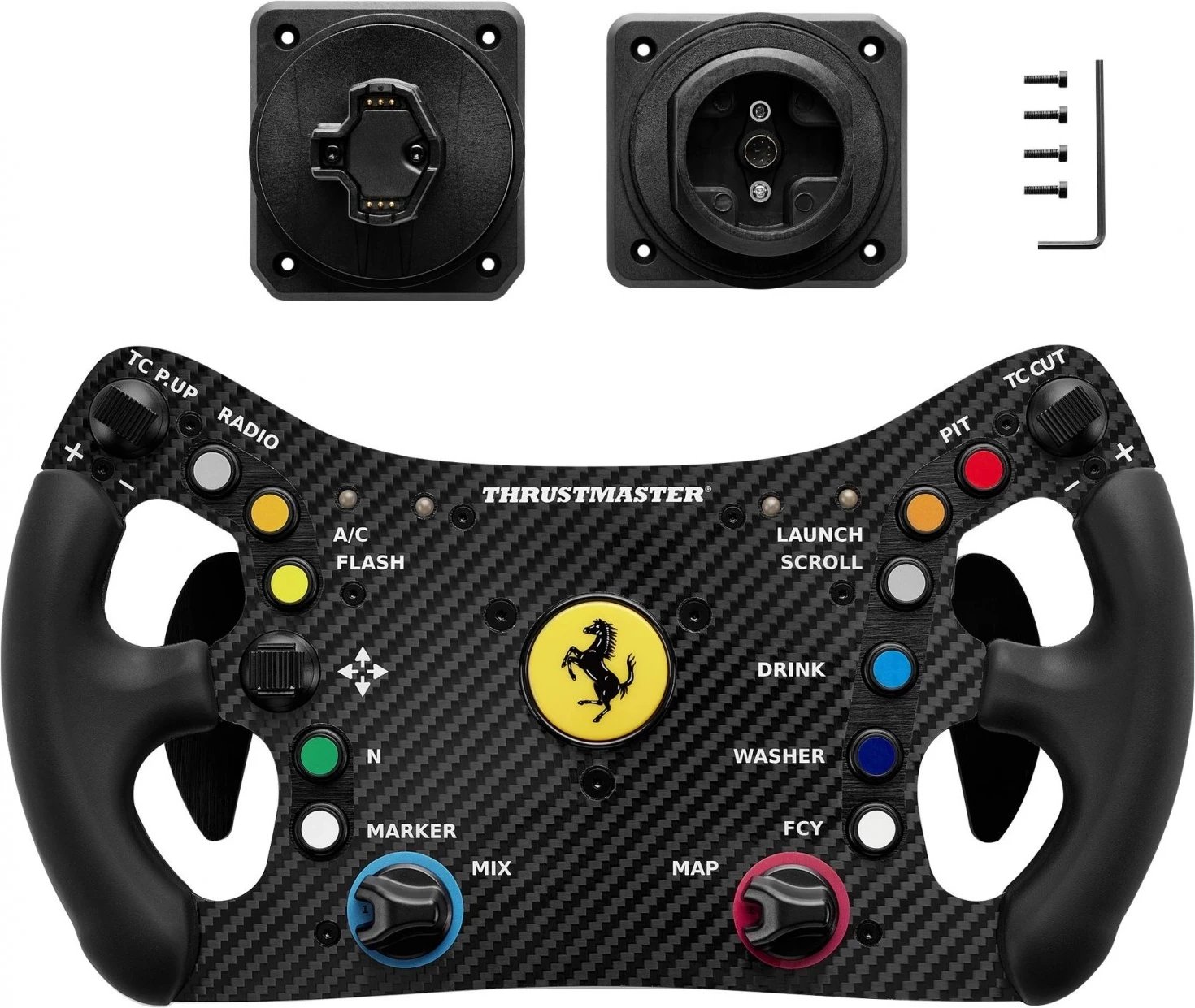 Timoni Thrustmaster Ferrari 488 GT3, ngjyrë e zezë