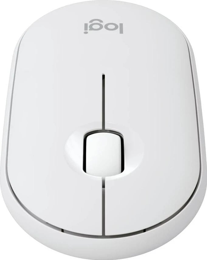 Maus Logitech Pebble M350s, wireless, bardhë