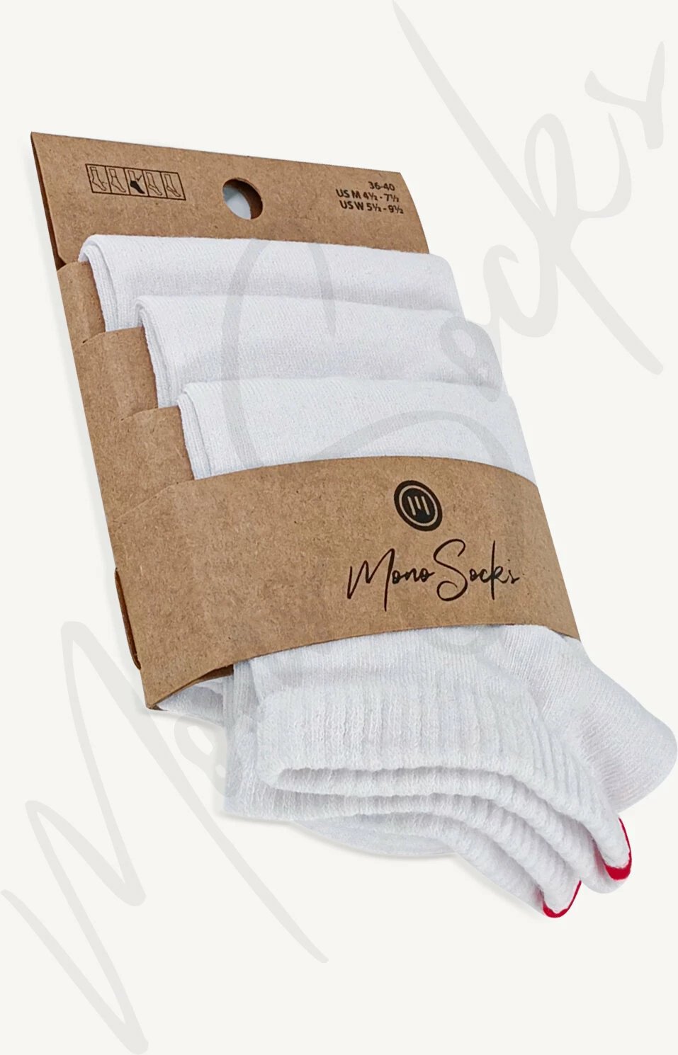 Çorape për femra Mono Socks, shumëngjyrëshe, set 3 copë