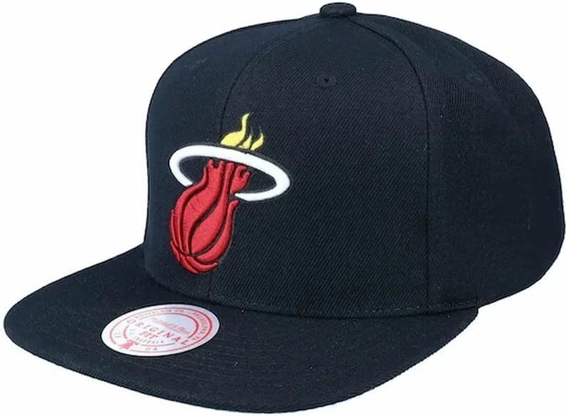 Kapelë për meshkuj Mitchell & Ness NBA Miami Heat, e zezë