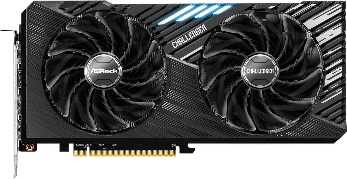 Kartë Grafike Asrock Challenger RX7600XT CL 16GO, AMD Radeon RX 7600 XT, 16 GB GDDR6