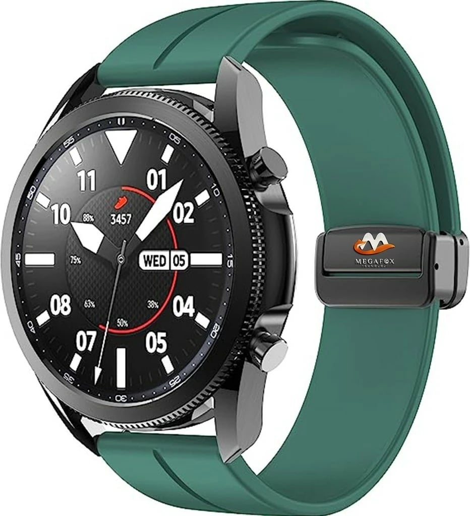 Rrip për orë Megafox Teknoloji Samsung Galaxy Watch Active (20MM), ngjyrë kaltër e errët