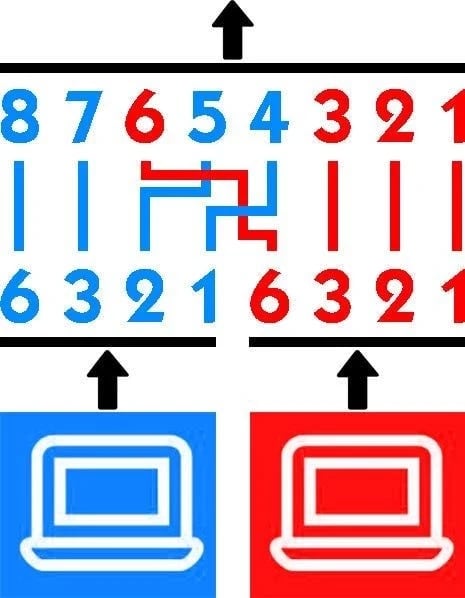 Shpërndarës i Soketave RJ45 Intellinet, me ngjyrë argjendtë-zezë