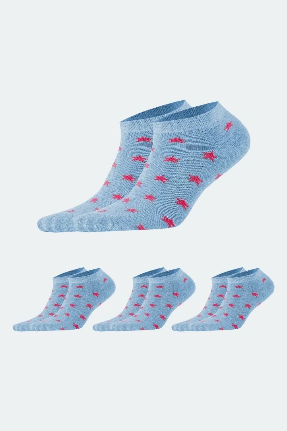 Çorape për femra Socksmax, 3 palë, rozë