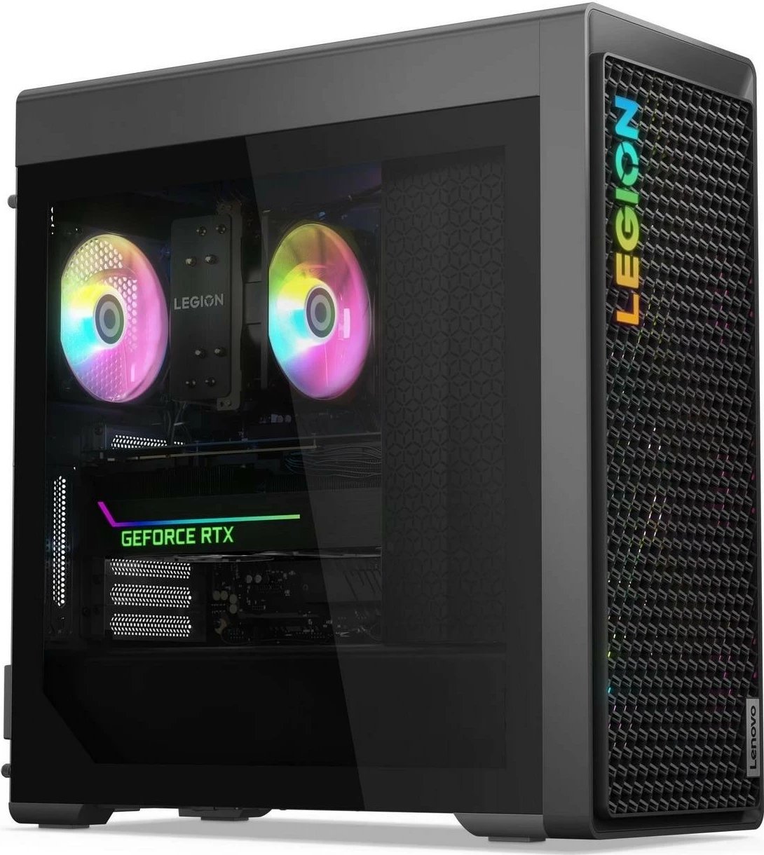 Kompjuter Lenovo Legion T7 Core i9-14900K, 64GB, 2TB, Win11Home, RTX4080 SUPER, e zezë