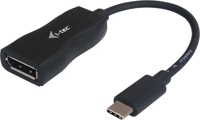 Adapter i-tec USB-C në DisplayPort, i zi