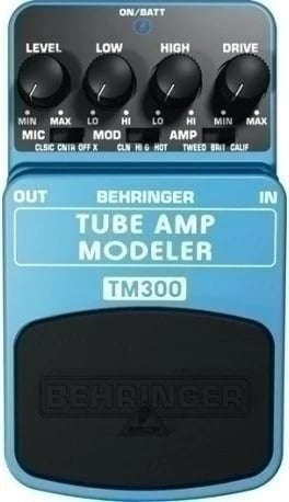 Efekt për kitarë Behringer TM300, Modelues Tube Amp