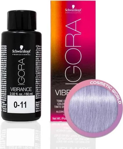 Ngjyrë për flokë semi permanente IG Vibrance 0-11, 60 ml