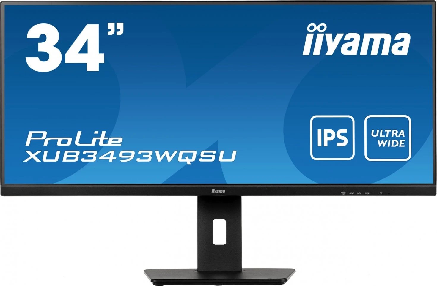 Monitor iiyama ProLite XUB3493WQSU, 34", Ultra Wide Quad HD, i zi