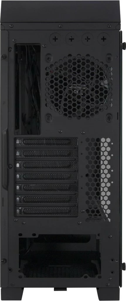 Kasë Inter-Tech X-908 Infini2, Tower, PC, ATX, ITX, micro ATX, Mini-ITX, e zezë