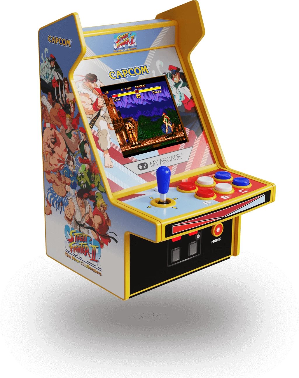 Paisje portative lojërash Super street Fighter 2, My Arcade Micro Player PRO, 6.75", 4 lojëra