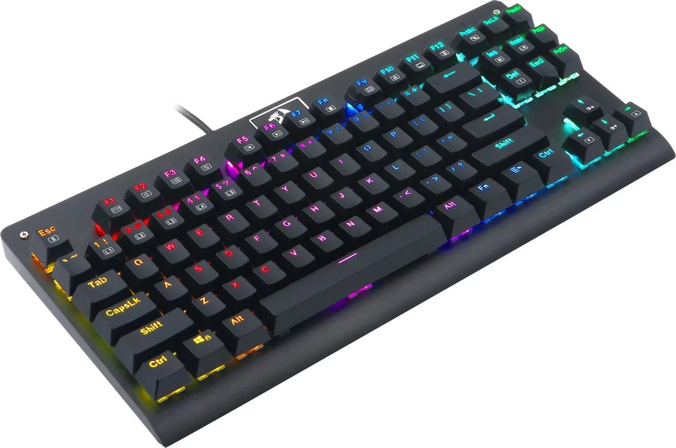 Tastierë për lojëra Redragon Dark Avenger K568 RGB, me dritat RGB