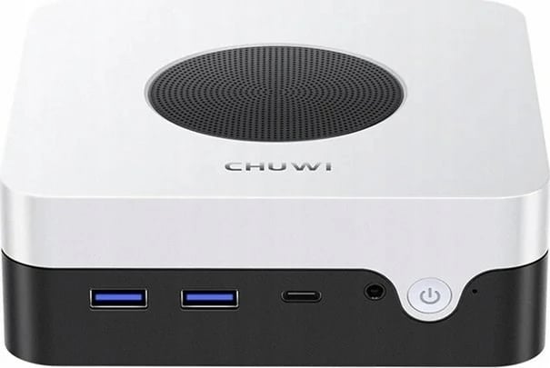 Mini PC CHUWI LarkBox X 2023, Intel® Celeron® N100, 12 GB RAM, 512 GB SSD, Bardhë