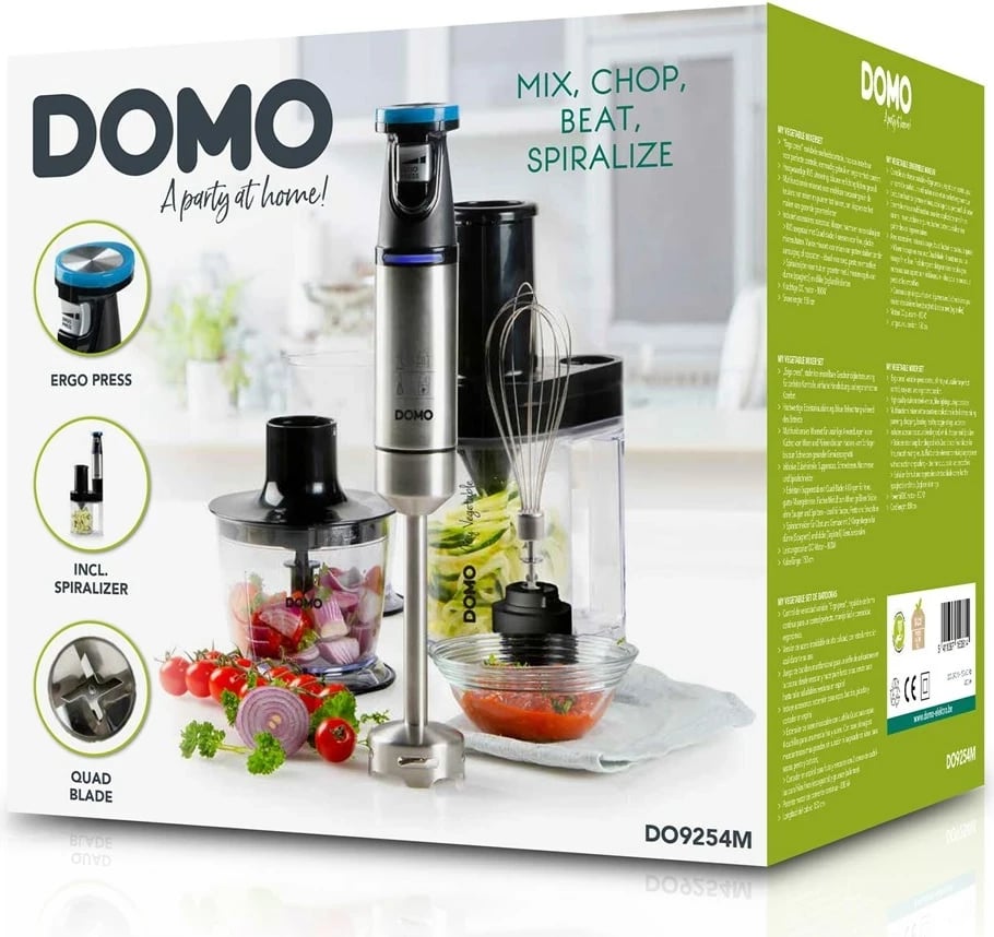 Blender dore DOMO DO9254M, 800 W, Inoks, Zi