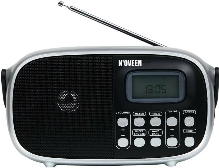 Radio Noveen PR850 Digital, FM, MW, SW1, SW2, ngjyrë argjendë-e zezë