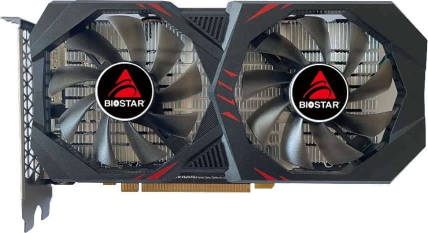 Kartë Grafike Biostar GTX 1660 Ti, NVIDIA GeForce GTX 1660 Ti, 6 GB GDDR6