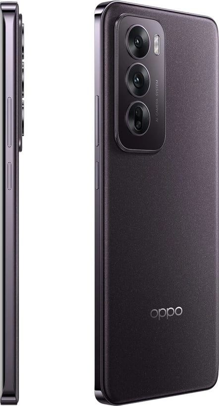 Celular Oppo Reno 12 5G, 12/256GB, Ngjyrë e zezë