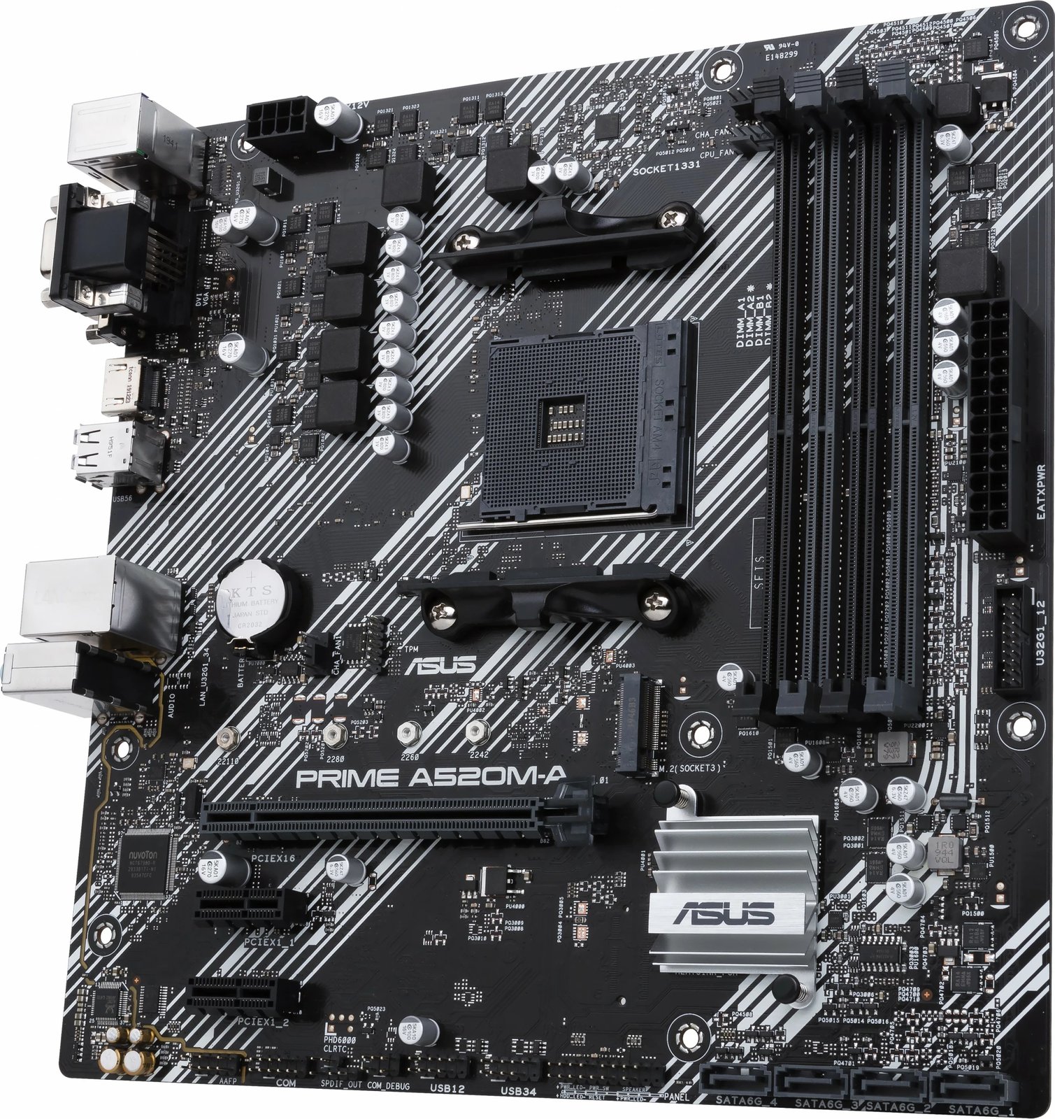 Pllakë amë ASUS PRIME A520M-A II/CSM, Socket AM4, micro ATX