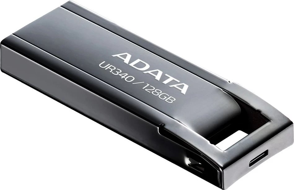 USB Adata UR340, 3.1 Gen 2, 128 GB, e zezë