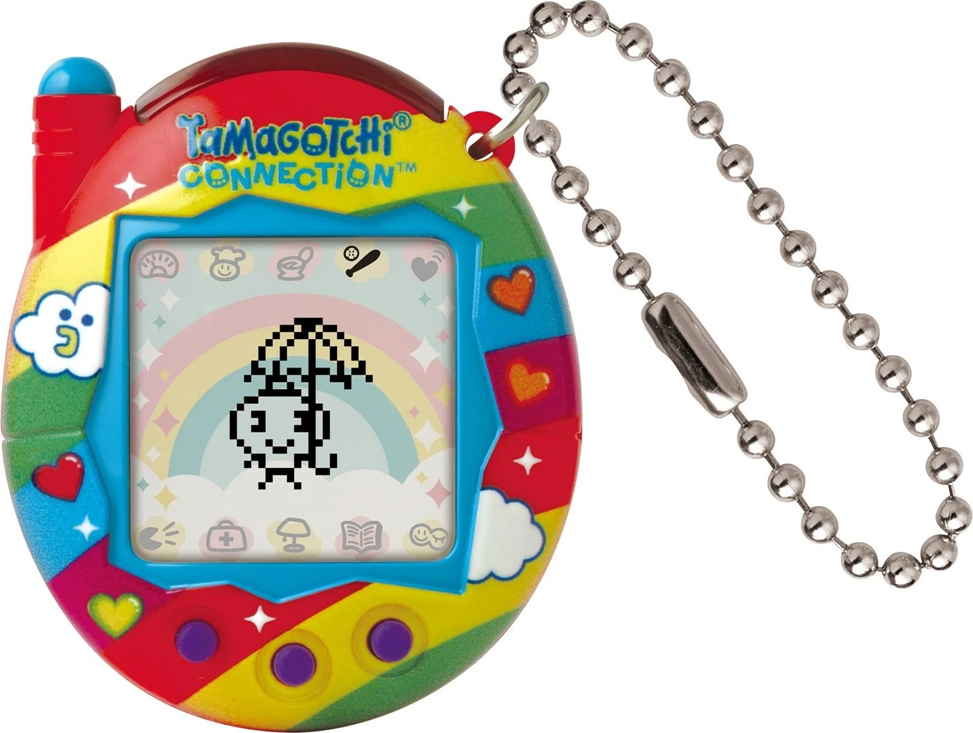 Tamagotchi Bandai Connection Rainbow Sky