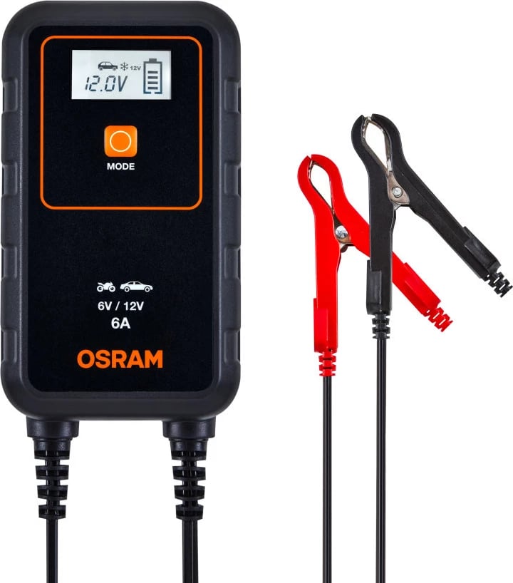 Mbushës për bateri të makinës 6A BATTERYcharge 906 OSRAM