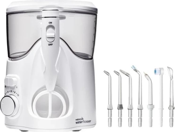 Irigator për dhëmbë Waterpik WP-160, në ngjyrë të bardhë