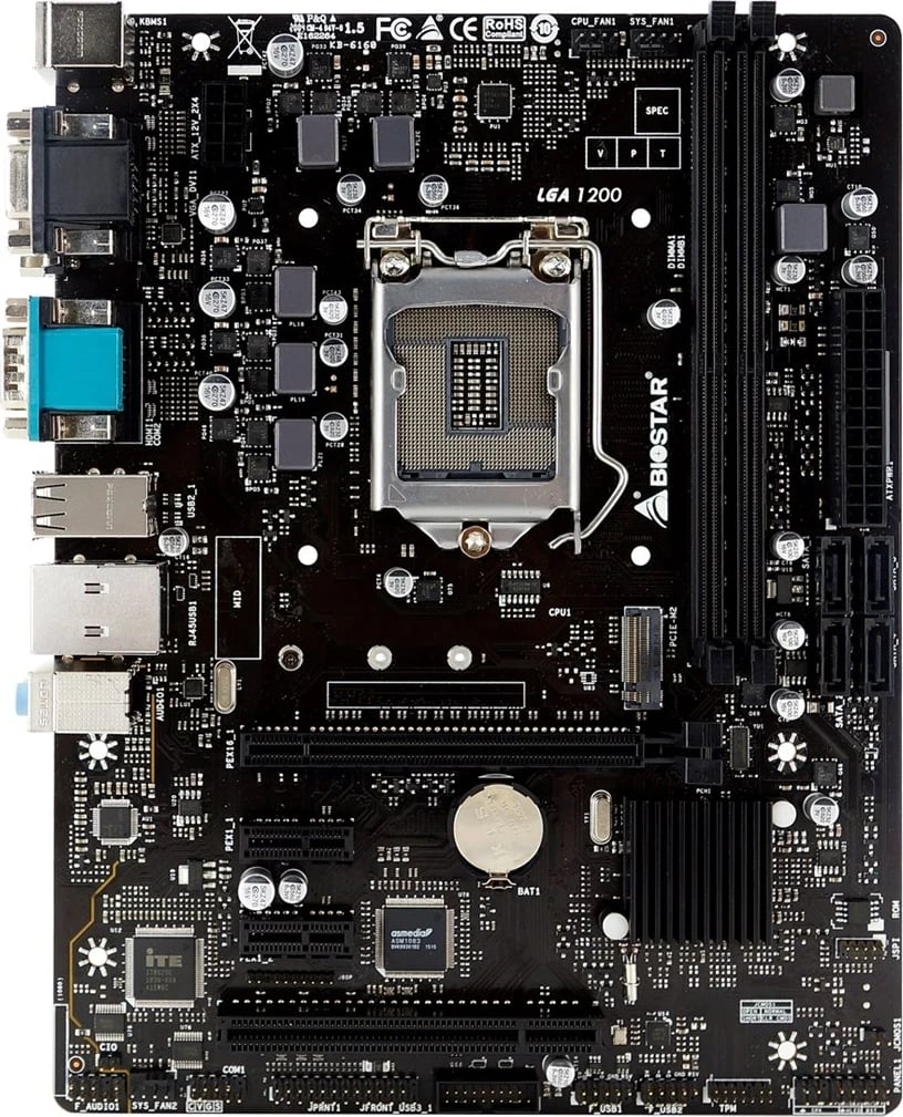 Pllakë amë Biostar H410MHG, Intel H410, LGA 1200