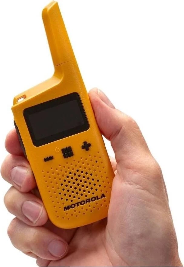 Walkie Talkie Motorola T72, 16 kanale, e verdhë