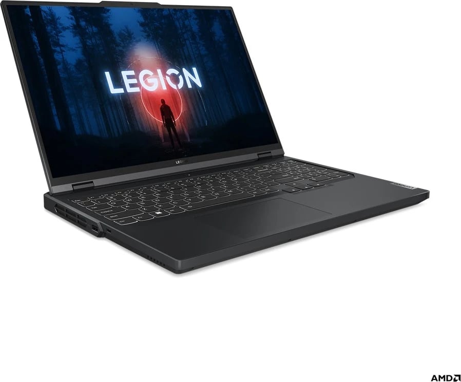 Laptop për Lojëra Lenovo Legion Pro 5, 40.6 cm (16') WQXGA, AMD Ryzen™ 5 7645HX, 16 GB DDR5-RAM, 512 GB SSD, NVIDIA GeForce RTX 4050, Wi-Fi 6, Gri