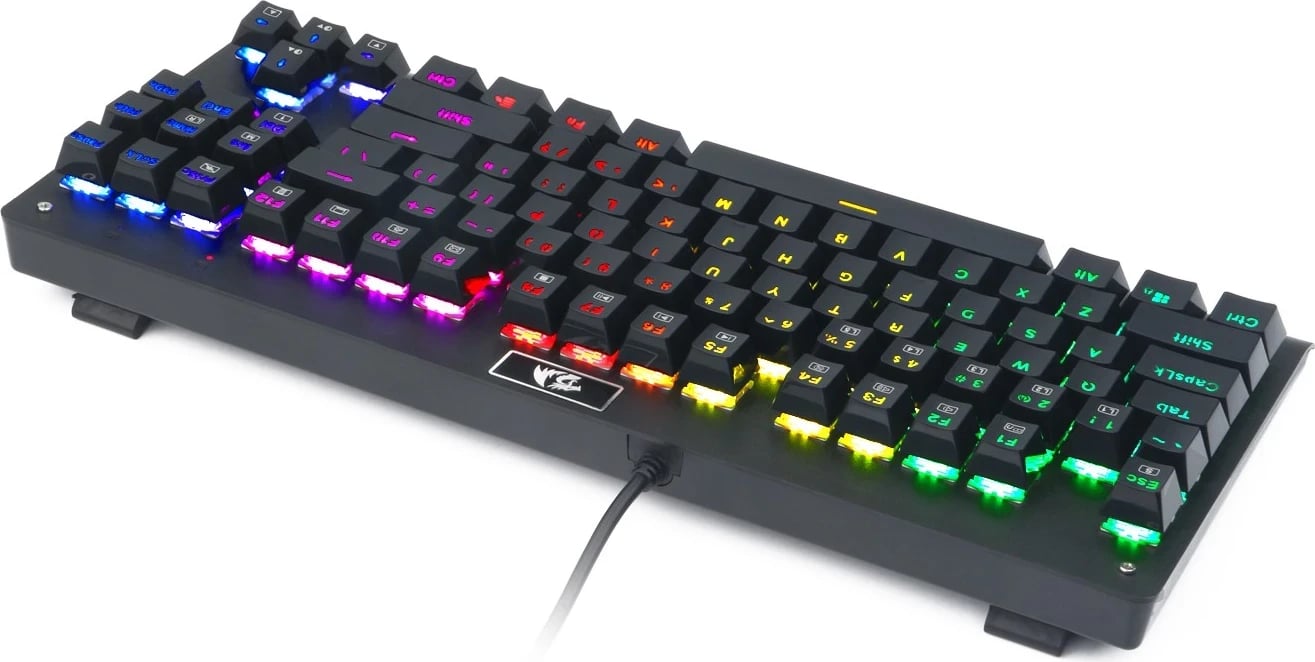 Tastierë për lojëra Redragon Dark Avenger K568 RGB, me dritat RGB