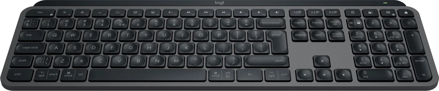 Tastierë Logitech MX Keys S, e zezë