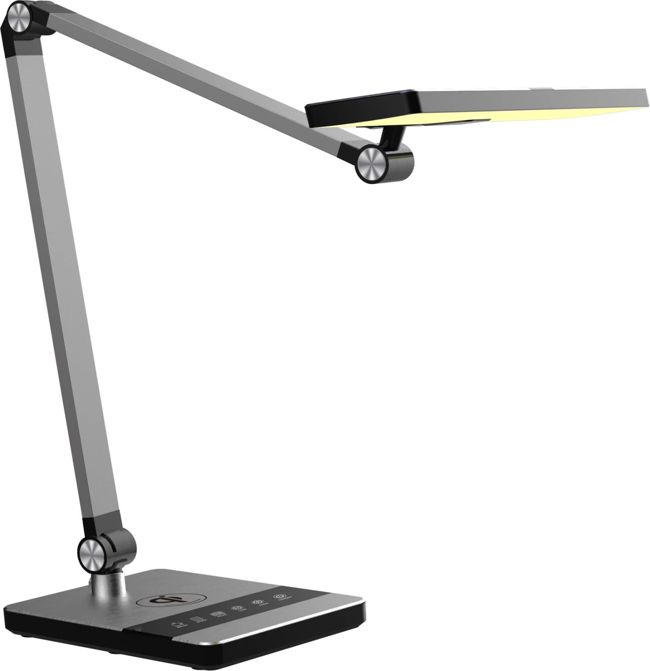 Llambë tavoline LED profesionale BLAIN PRO FH4461.08, ngjyrë argjendi, 35x43,9H cm